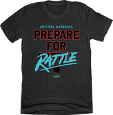 Arizona Baseball Rally Tee Prepare for Rattle